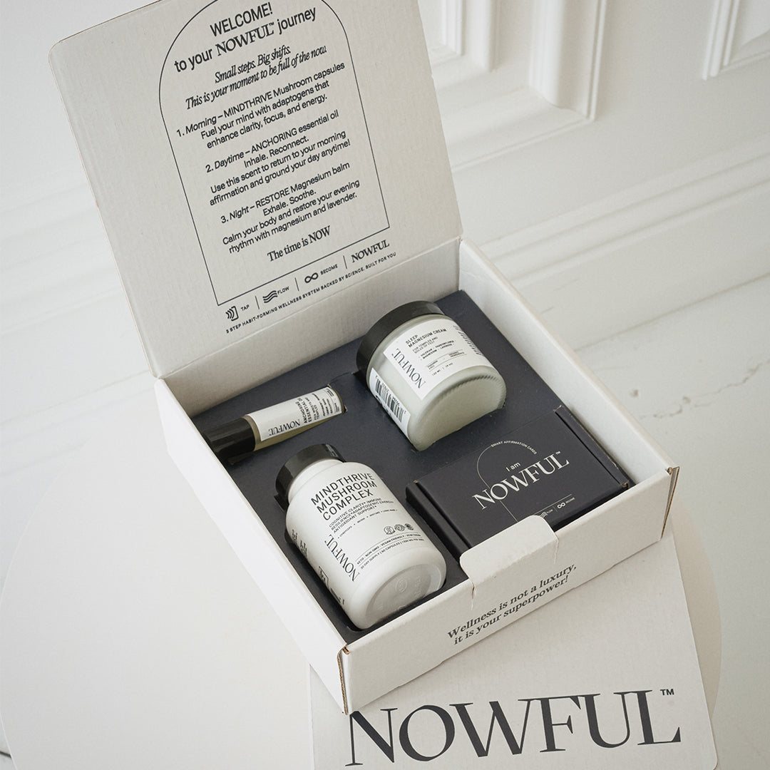 The 60-Night Reset: 2 magnesium creams, Smart Affirmation Cards, 2 MindThrive, Anchoring Oil